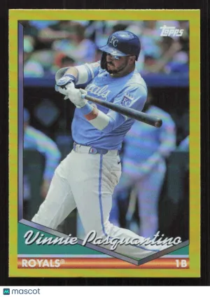 2024 Topps Archives Vinnie Pasquantino #261 Yellow Foilboard