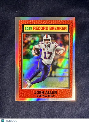 2026 Topps Heritage Josh Allen #3 Chrome Refractor