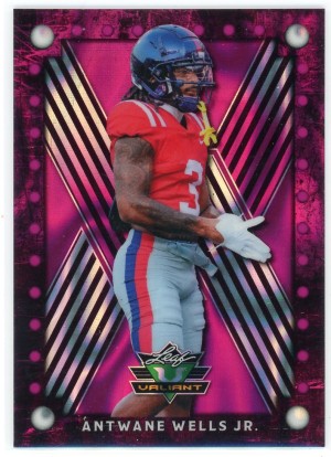 2025 Leaf Valiant Antwane Wells Jr 1/1