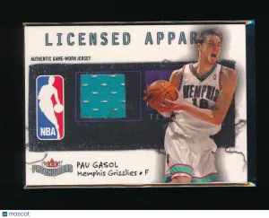 2003-04 Fleer Patchworks Pau Gasol #PG Patch