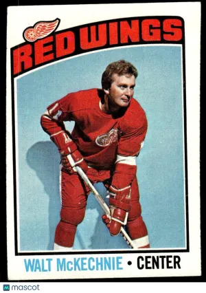 1976 Hockey Card Walt McKechnie #196