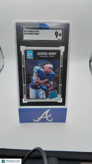 2016 Donruss Optic Derrick Henry #165 SGC 9