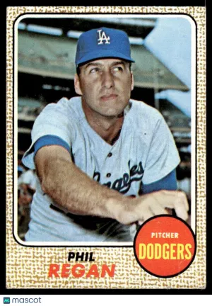 1968 Baseball Card Phil Regan #88