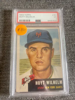 1953 Topps Hoyt Wilhelm