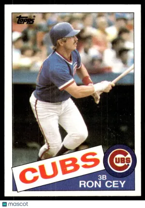 1985 Baseball Card Ron Cey #768