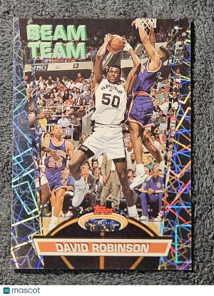 1992 Topps Stadium Club Beam Team #20 David Robinson