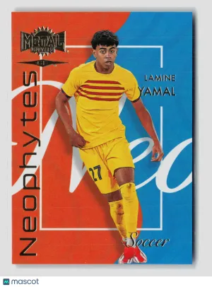 2026 Upper Deck SkyBox Metal Universe Champions Lamine Yamal #N-22