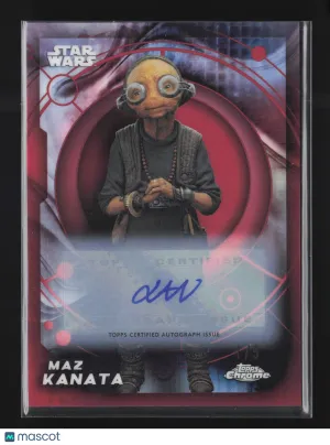 2026 Topps Chrome Star Wars Lupita Nyong'o Autograph #30