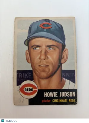 1953 Topps Howie Judson #12