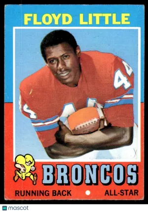 1971 Football Floyd Little #110