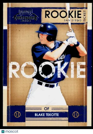 2008 Playoff Contenders Blake Tekotte #4