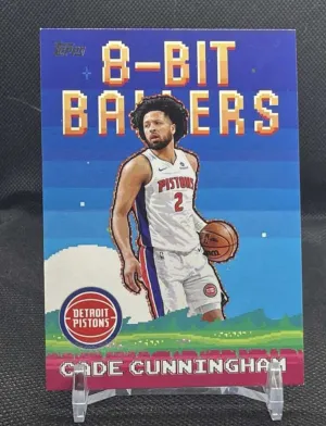 2025 Topps 8-BIT Ballers Cade Cunnigham