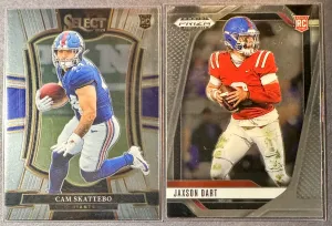 New York Giants Rookies/ Jaxson Dart & Cam Skattebo