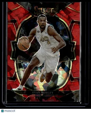 2023 Panini Select Evan Mobley #44 Red Cracked Ice