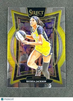 2025 Panini Select WNBA 58 Rickea Jackson Los Angeles Sparks