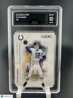 2011 Panini Rookies & Stars Peyton Manning #66 [Base] Professionally Graded Rookie GMA 10