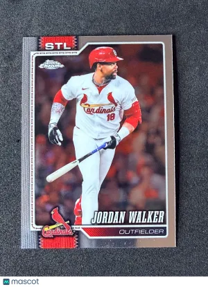 2026 Topps Chrome 221 Jordan Walker St. Louis Cardinals