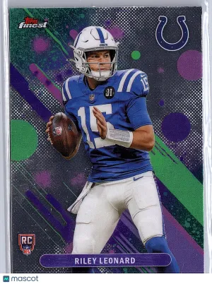 2025 Topps Finest Riley Leonard #9 RC