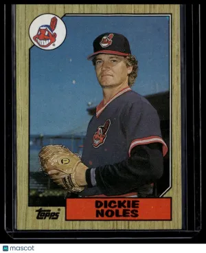 1987 Topps Dickie Noles #244