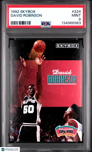 1992 Skybox David Robinson #224 PSA 9