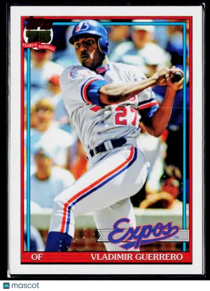 2026 Topps 1991 Topps Baseball 35th Anniversary Vladimir Guerrero #T91-93