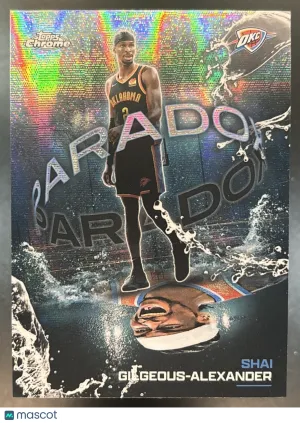 Chrome Shai Gilgeous-Alexander Paradox #PX-5 Oklahoma City Thunder