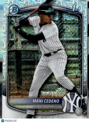 2023 Bowman Chrome Mani Cedeno Mojo Refractor