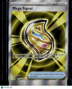 2025 Mega Evolution Mega Signal Holo Secret Rare UR #171/132