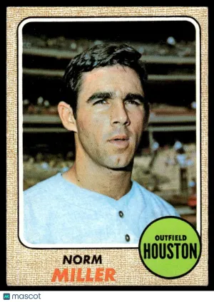 1968 Baseball Card Norm Miller #161