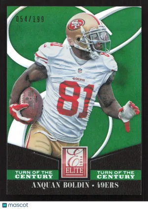 2014 Panini Elite Anquan Boldin #81 Turn of the Century SN