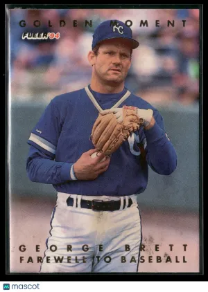 1993 Fleer Golden Moment George Brett #6