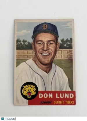 1953 Topps Don Lund #277 EX-NM Nicely Centered