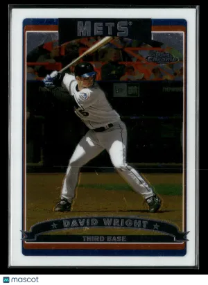 2006 Topps Chrome David Wright #8