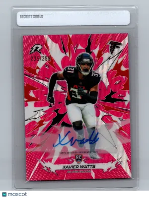2025 Topps Resurgence Xavier Watts #105 Magenta Surge /299 RC