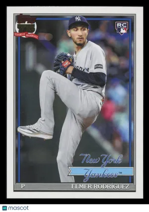 Elmer Rodríguez 2026 Topps Update 1991 RC #U91-25 New York Yankees