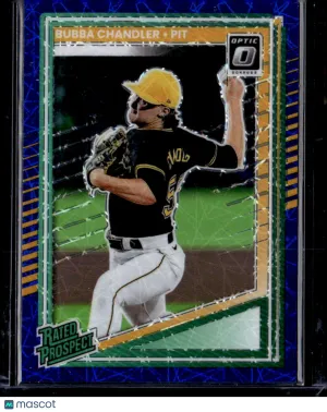 2025 Panini Donruss Optic Baseball Bubba Chandler #193 Blue Velocity