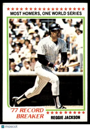 1978 Baseball Card Reggie Jackson #7