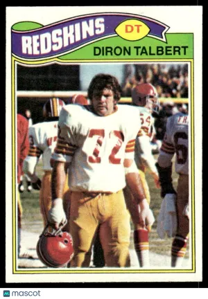 1977 Football Card Diron Talbert #369