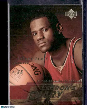 2003 Upper Deck LeBron's Diary LeBron James #LJ10
