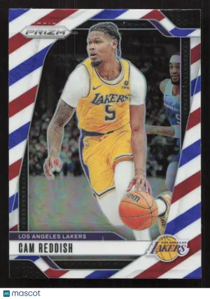 2024-25 Panini Prizm Cam Reddish #60 Prizms Red White and Blue