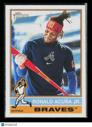 2025 Topps Heritage Ronald Acuña Jr. #367