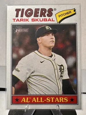 2026 Topps Heritage #281 Tarik Skubal Tigers