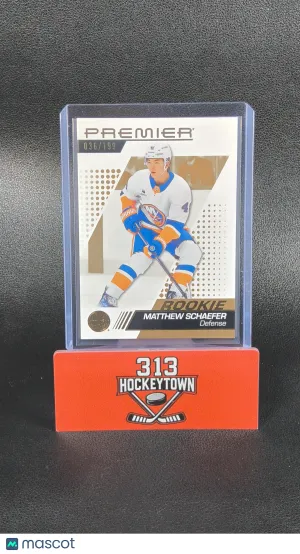 2025-26 Upper Deck Premier Hockey Matthew Schaefer #109 Gold /199