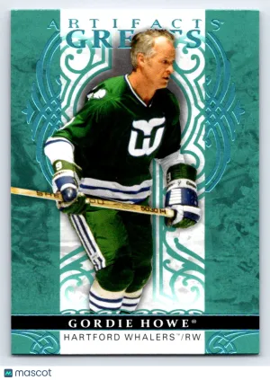 2026 Upper Deck Artifacts Hockey Gordie Howe #153 Aqua Blue