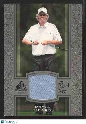 2005 SP Signature Golf David Hearn #37 RC,MEM