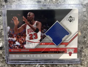 2005 Upper Deck Ud Materials Michael Jordan front