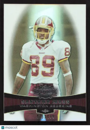 2006 Topps Triple Threads Santana Moss #14 Sepia SN