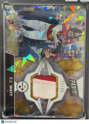 2019 Panini Panini Day Football T.J. Watt #TW /25 Memorabilia