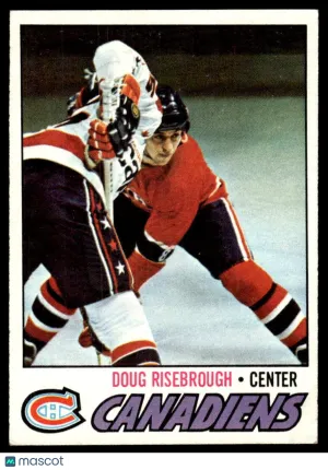 1977 Hockey Card Doug Risebrough #189