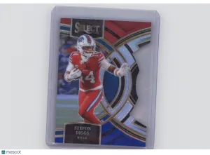 2024 Panini Select Stefon Diggs #187 Die-Cut
